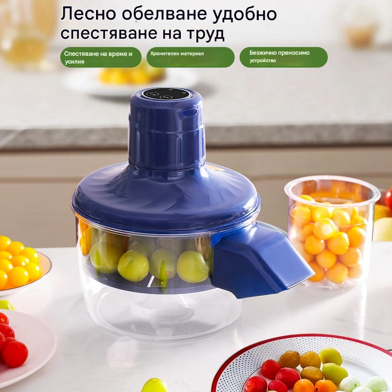 🍎Напълно автоматична машина за белене на плодове за домакински нужди