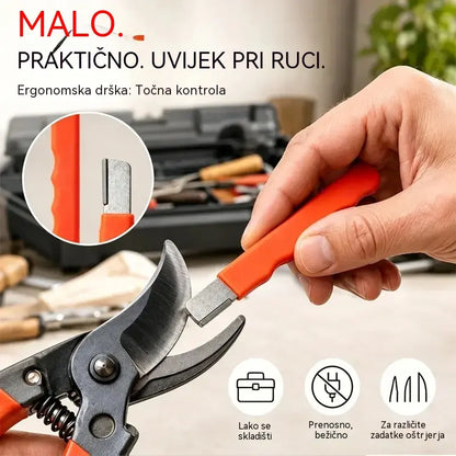 🏆【Kupite 2, dobijte 2 gratis!】 (ukupno 4 artikla) 🔪 Prijenosni oštrač za noževe i škare – Obnavlja oštrinu u sekundama ✨