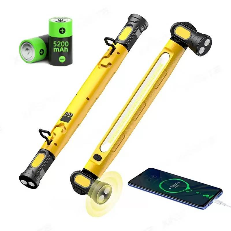 Luz magnética multifuncional para exteriores