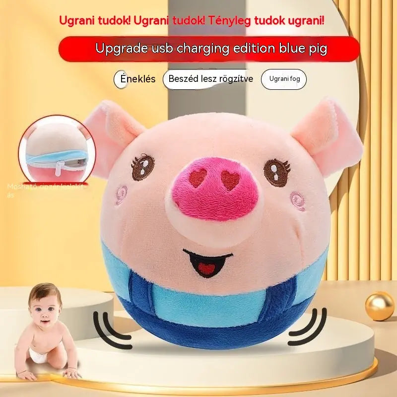 😁 Aktív mozgó kisállat plüss játék – Szórakoztató, mozgó játék 🎁