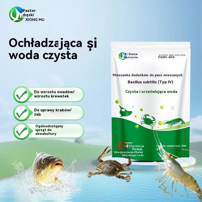🔥 Bacillus subtilis akwakultura oczyszczacz wody specjalny akwakultura stojąca