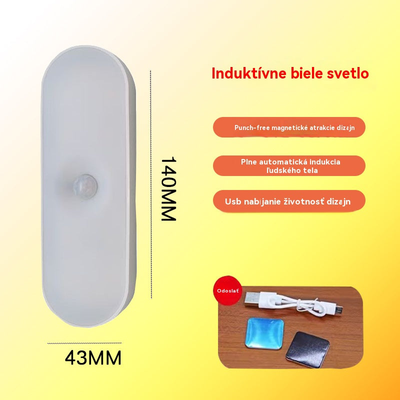 🏡💡🔥Αγοράστε 1 και πάρτε 1 δωρεάν🔥Έξυπνο φως LED με ανίχνευση ανθρώπινου σώματος, εύκολο στη φόρτιση και πρακτικό