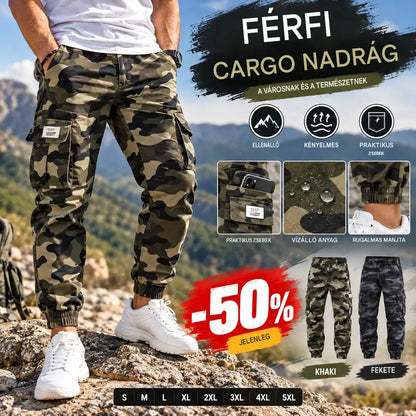 🛠️ 60% KEDVEZMÉNY! 👖 Tartós taktikai munkanadrág - nejlon és pamut keverékéből, számos funkcionális zsebbel, ideális kültéri munkavégzéshez 🌲