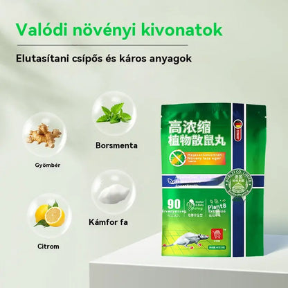 【5 tasak (50 kapszula)】【Szuper alacsony ár - 🔥 Utolsó három nap】 Hatékony patkány- és rovarirtó tabletták jégkristályvirágokkal.