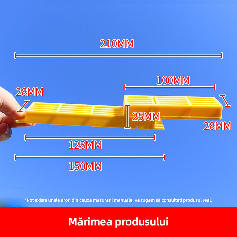 🔥1 készlet 10🔥Méhleválasztó, méhszökésgátló lap, többfunkciós automata méhgyűjtő keret