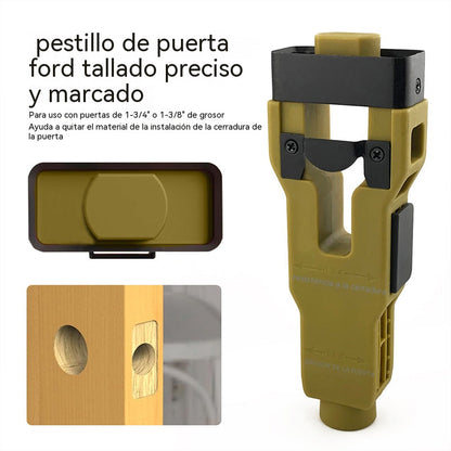 🔥🚪Herramienta profesional para la instalación de pestillos de puerta