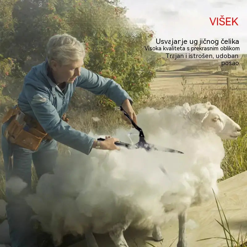 【45% OFF】🔥Najniža cijena ograničeno vrijeme🐏✂️Velike škare za kravlju dlaku