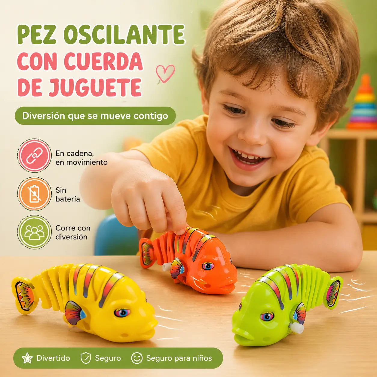 【6 kusov】🐟 Kreatívne hračky pre deti