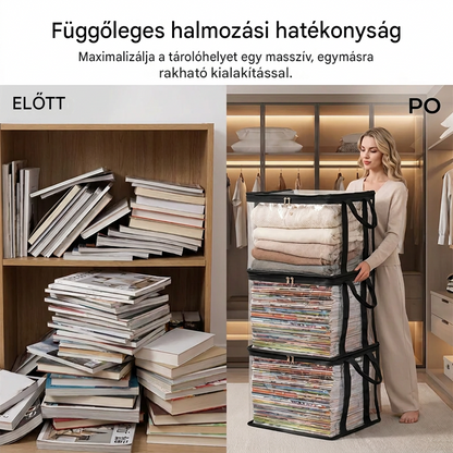 ✨Tökéletes tárolóhely! Tökéletes ruháknak, játékoknak, könyveknek, plüssállatoknak és szinte bármi másnak! 🧸📚👕🧦