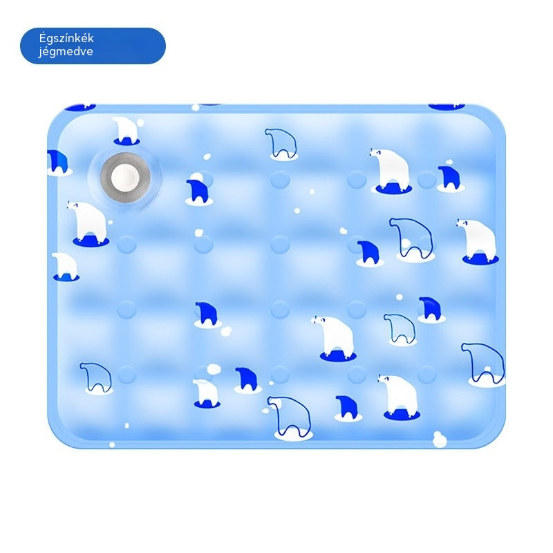 ❄️🐶 Karcálló hűsítő alátét kutyáknak és macskáknak – Tartós, kényeztető lehűlés és a nyári hőség elengedhetetlen titka 😻🎁
