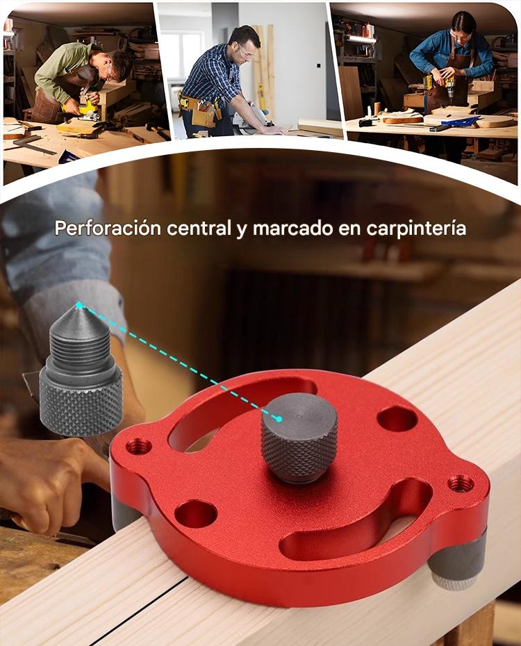 🔧Juego de guías de aluminio para pasadores de posicionamiento, tamaños 3/4/5/6/7/8/9/10 mm✨