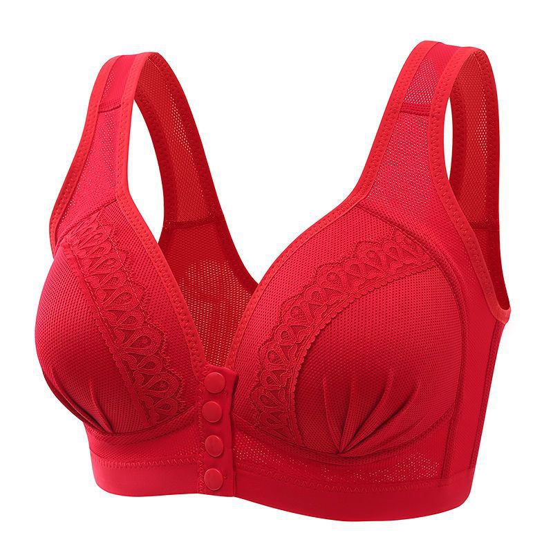 🌸 50% kedvezmény – korlátozott ideig! 💖[Vásárolj 1-et, kapsz 1-t ingyen] Pamut melltartó, elöl záródó kialakítással ✨ Könnyen viselhető, puha és tartást adó, kényelmes egész nap.