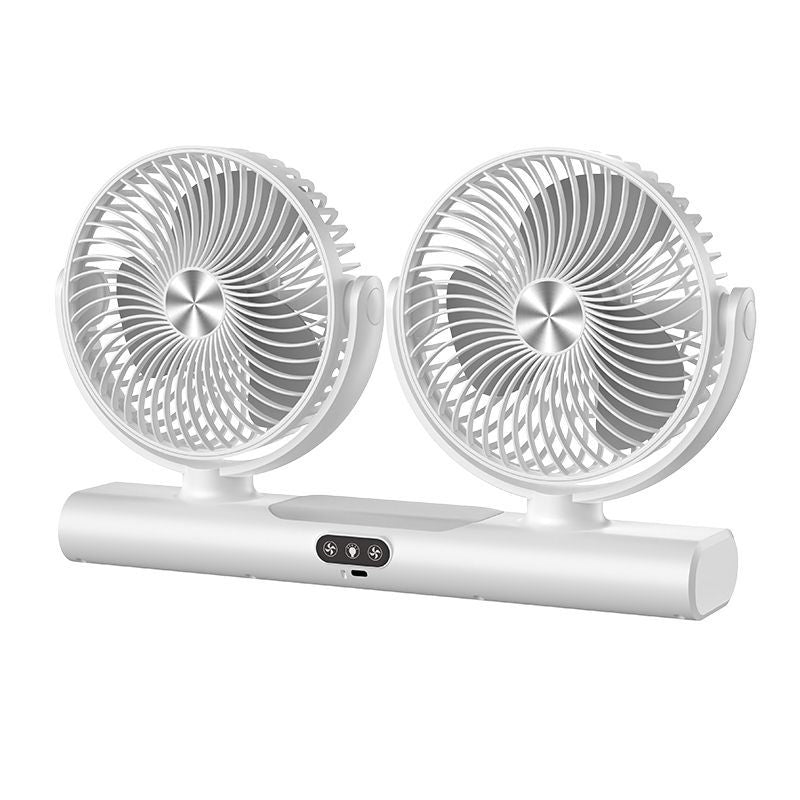 Kétfejű oszcilláló mennyezeti ventilátor
