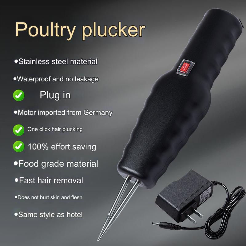 🐓🦆【Vásárolj egyet, kapsz egyet ingyen】🐓🦆Elektromos eszköz a madártollak gyors eltávolításához✅【Ingyenes adapter mellékelve】