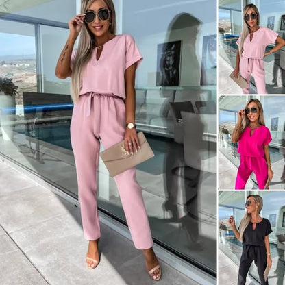 🌼🥰【S-5XL】2026 Modny elastyczny kombinezon w komplecie