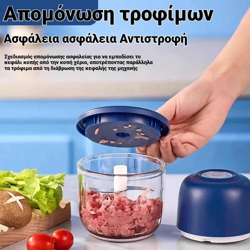 🔥😍Špeciálna ponuka s obmedzenou platnosťou✨Výkonný veľkokapacitný elektrický krájač potravín