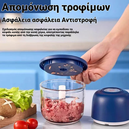 🔥😍Špeciálna ponuka s obmedzenou platnosťou✨Výkonný veľkokapacitný elektrický krájač potravín