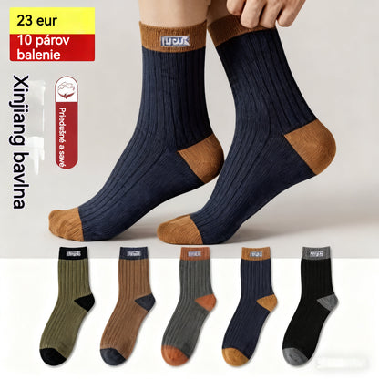 😍🧦【Φθινοπωρινή προσφορά – αγοράζεις 5, παίρνεις άλλα 5 δωρεάν!】2025 νέες ανδρικές βαμβακερές αποσμητικές κάλτσες που απορροφούν τον ιδρώτα