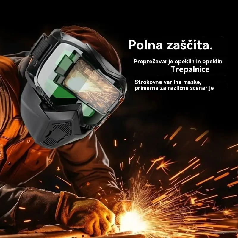 🔥⚡Samozatemnitvena varilska čelada za zaščito oči