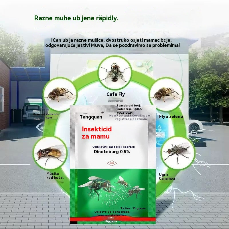 🦟【 5 vrećica za 21 €】Čarobno sredstvo protiv insekata za farme, jedno pakiranje može trajati pola godine