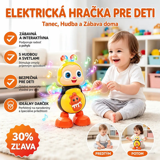 🥳Hračky so zvieratkami so svetielkami, ktoré spievajú a tancujú.