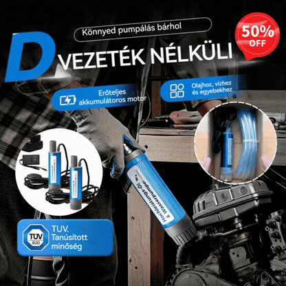 💥✅  🔥Új olajpumpa 21 V-os lítium akkumulátorral – olajhoz és vízhez, kettős használatra, nagy teljesítményű akkumulátorral!
