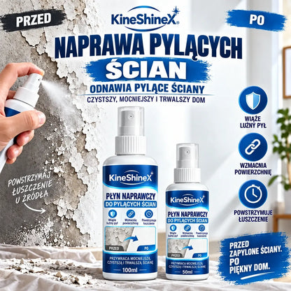 🏆 100 ml + 50 ml (2 butelki) 💥 Płynny preparat do naprawy i wzmacniania ścian — łączy funkcje szpachlowania, uszczelniania i wzmacniania w jednym produkcie.