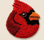 🧵Ideális kezdőknek🐦Madár témájú alátét készlet barkácsolóknak