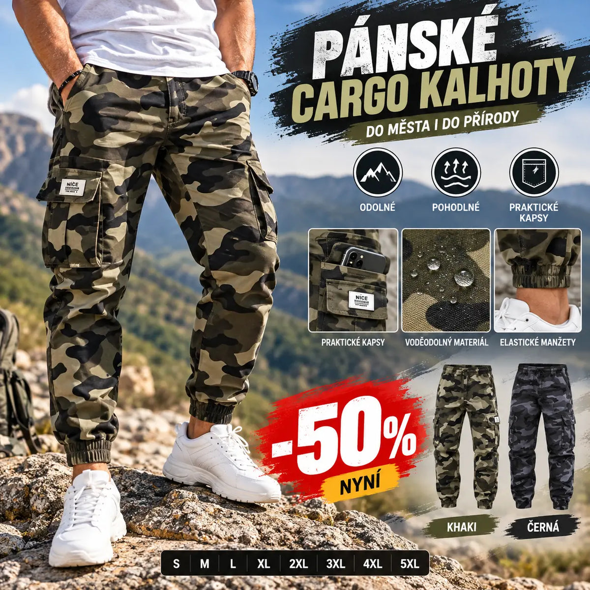 🛠️ 60% KEDVEZMÉNY! 👖 Tartós taktikai munkanadrág - nejlon és pamut keverékéből, számos funkcionális zsebbel, ideális kültéri munkavégzéshez 🌲