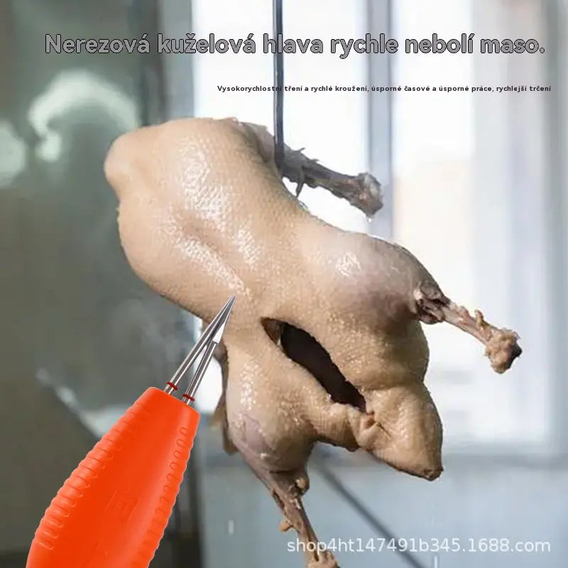 🐓🐖 Hordozható, eldobható elektromos szőrtelenítő, csirkékhez alkalmas 🦆 Vízálló, mindenféle csirkén használható