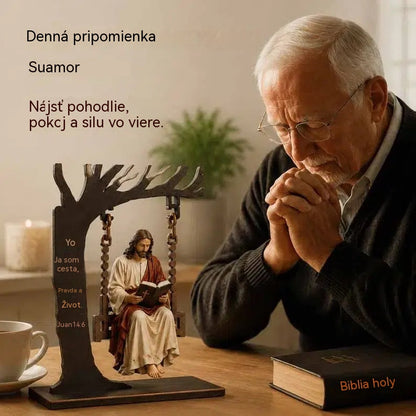 🔥Kúpte 1, získajte 1 zadarmo🔥🔥 Posledný deň: 50% zľava - ✝️📚 Kresťanská závesná ozdoba s Ježiškom