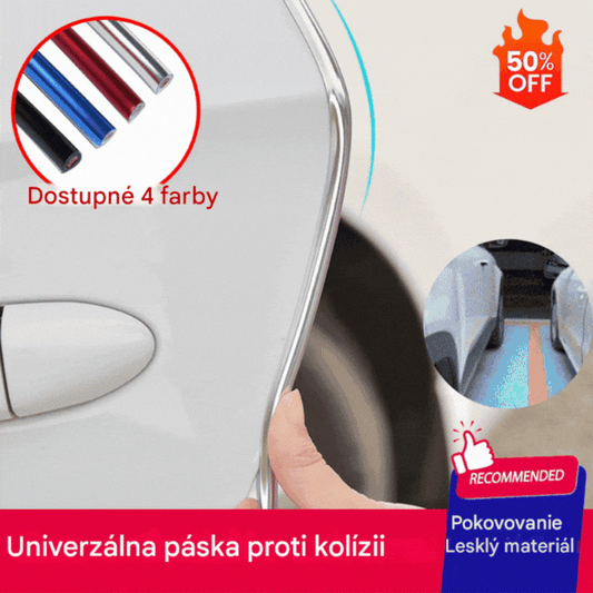 💥【5/10 metrov】🚗🚗 Univerzálny protikolízny pás, vhodný na dvere, kapoty a kufre auta.