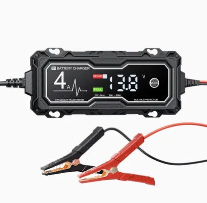 🔋 Inteligentna ładowarka do akumulatorów samochodowych 12 V – ładuj, testuj i konserwuj swój akumulator! ⚡