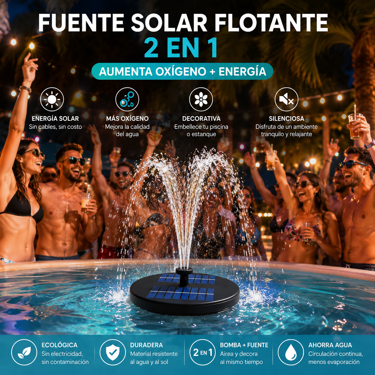 💥Solárna fontána