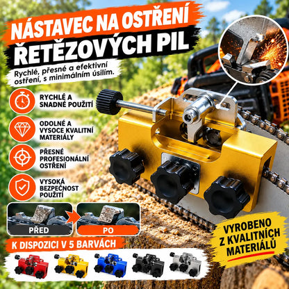 ⚙️ 2 az 1-ben kézi láncfűrészlánc-élező – 50% kedvezmény