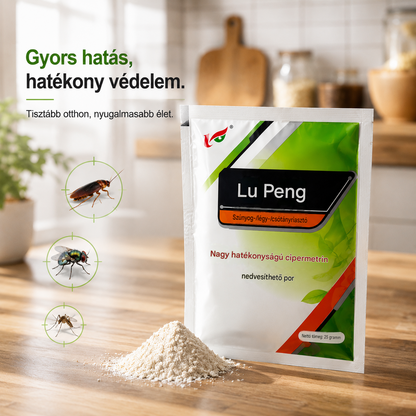 🦟【5 zsák】A leghatékonyabb, nagy hatékonyságú cipermetrin por állagú rovarirtó, gazdaságokban/otthonokban/kültéren is használható