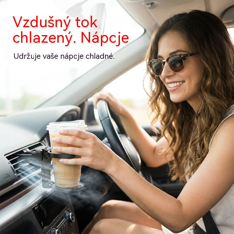 【2 kusy 480Kč】✨Skládací držák na nápoje do větracího otvoru auta