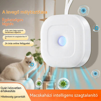 Okos kisállat szagtalanító akasztópánttal