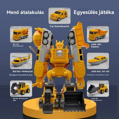 【50% popusta】🤖【Pakiranje od 16 dijelova】Magnetski deformabilni građevinski blokovi, edukativna igračka