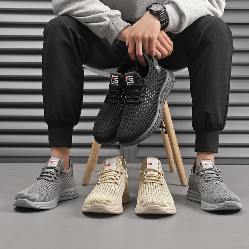 👟【39-44】Άνετα, αναπνεύσιμα, διχτυωτά, αντιολισθητικά, μοντέρνα casual ανδρικά παπούτσια