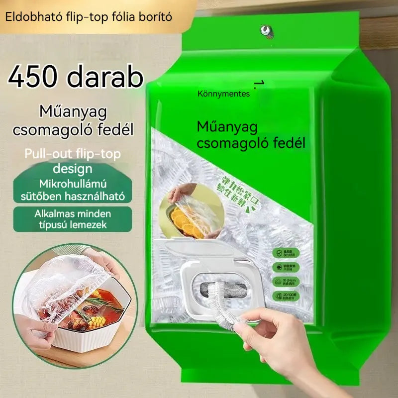 🥗✨ 450 darab = egy évre elegendő/9900 Forint | Rugalmas fedők tányérokhoz, tálakhoz és edényekhez