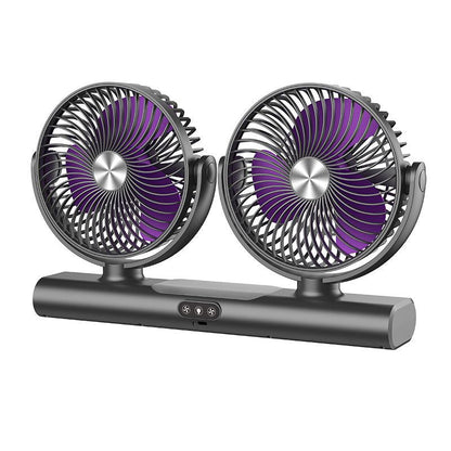 Kétfejű oszcilláló mennyezeti ventilátor