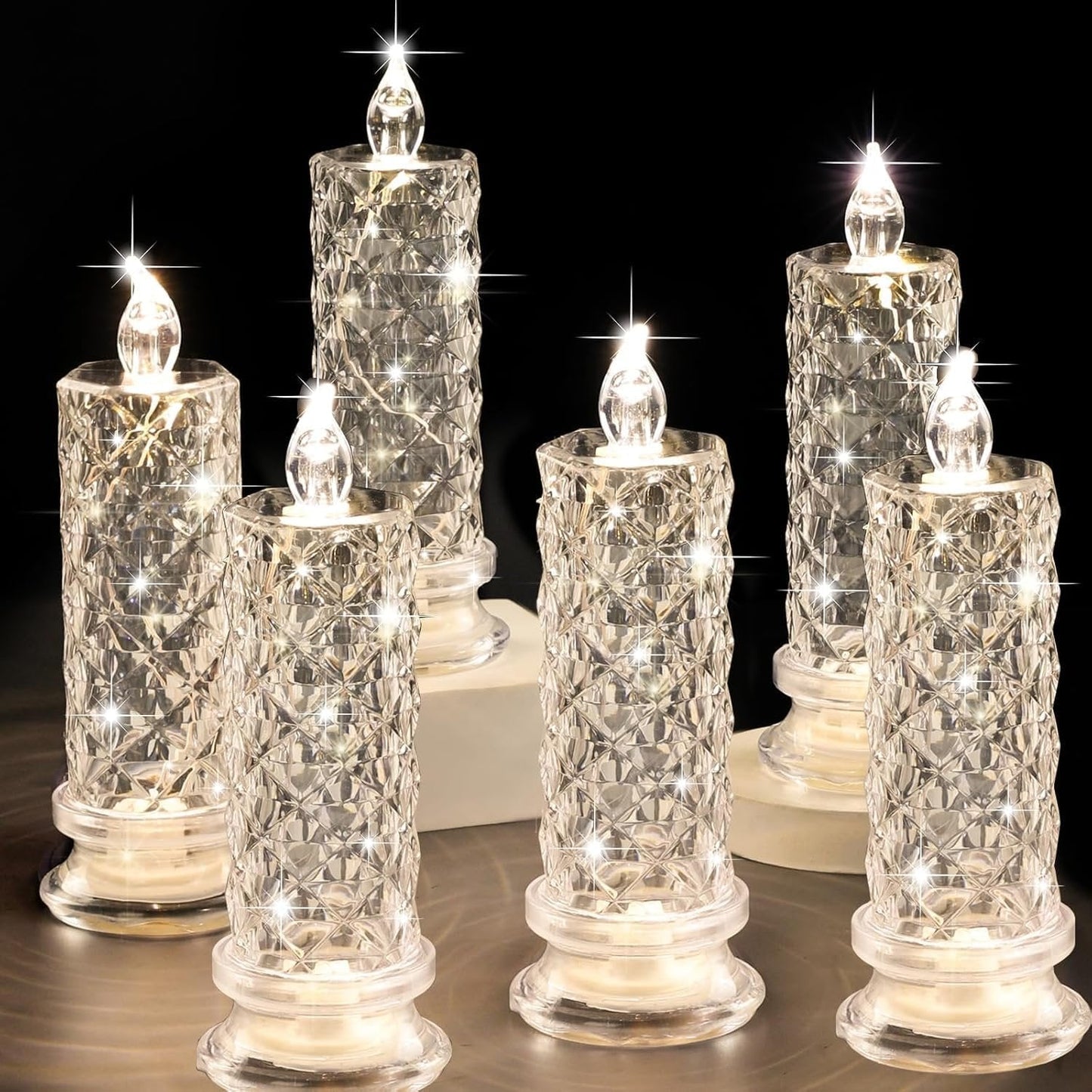 🎄🎅 Κεριά LED χωρίς φλόγα – ασφαλή, ανθεκτικά και γεμάτα εορταστική διάθεση ✨🕯️