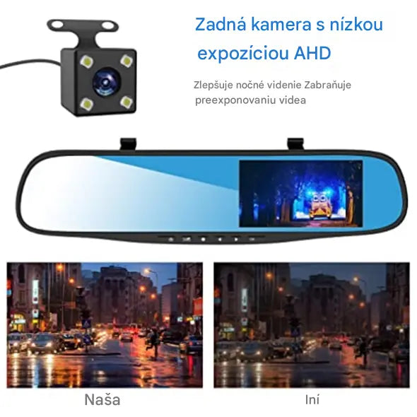 🔥🔥【Kúpte 1 a získajte 1 zadarmo】🎥LCD DVR kamera s rozlíšením Full HD 1080P
