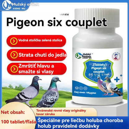 🕊️Holuby majú mäkkú stolicu, vodnatú a zelenú stolicu, antivirotikum na mor a prechladnutie