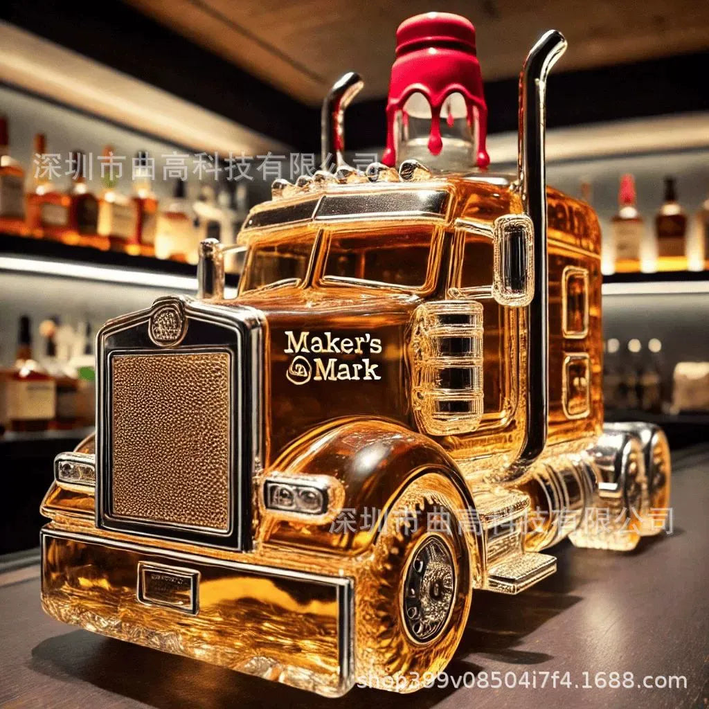 Whiskey palackkészlet vicces dizájnnal (300-330ml)｜10 kreatív és eredeti modell｜Eredeti ajándék és stílusos bárdekoráció