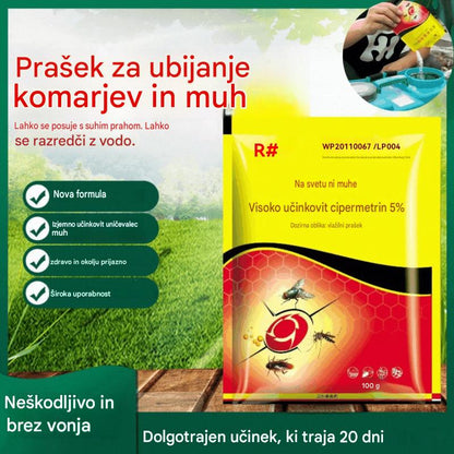 🦟【6 vrečk】❤️Posebej zasnovano za uničevanje komarjev in muh na kmetijah, eno pakiranje ubije bolhe/kobilice/ščurke/muhe/komarje!
