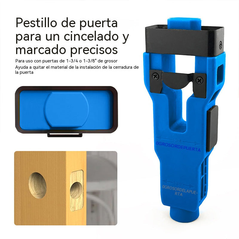 🔥🚪Herramienta profesional para la instalación de pestillos de puerta