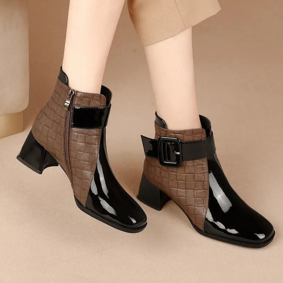🔥50% zniżki🔥【35-40】Eleganckie jesienne damskie botki, modne i uniwersalne