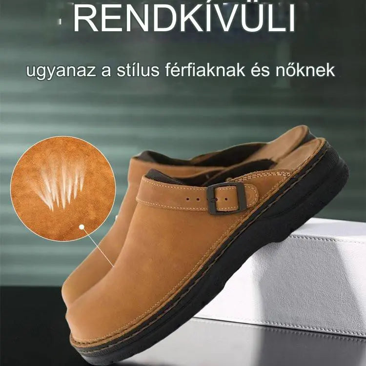 ✨[39-48] 😎Puha talpú alkalmi bőr papucs